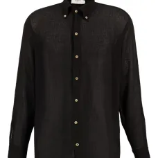 Рубашка с длинными рукавами и воротником на пуговицах Рубашка с длинными рукавами и воротником на пуговицах