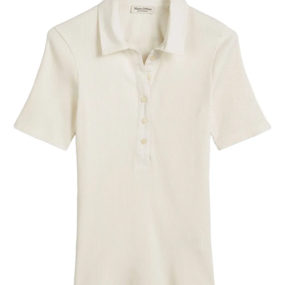 Рубашка поло в рубчик