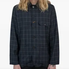 Куртка с карманами в клетку