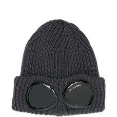 шерстяная шапка бини с декором Goggles шерстяная шапка бини с декором Goggles