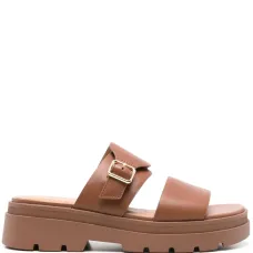 сандалии на платформе с пряжкой