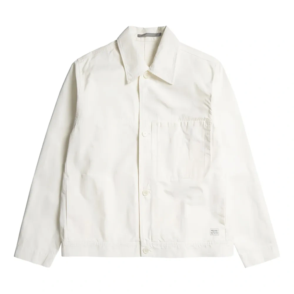 Хлопковая рубашка с длинными рукавами