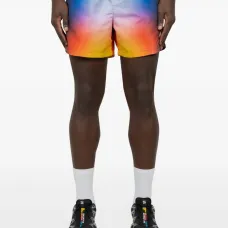 Плавки-шорты с эффектом металлик