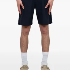 Шорты из смесового льна с подворотами Шорты из смесового льна с подворотами