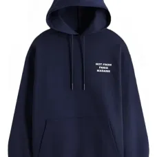 Худи с принтом-слоганом