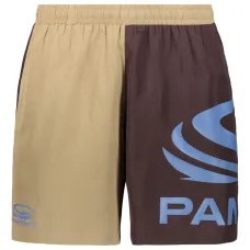 Двухцветные плавки-шорты с логотипом