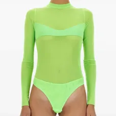 Боди с длинными рукавами