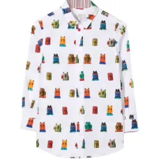 Рубашка с принтом