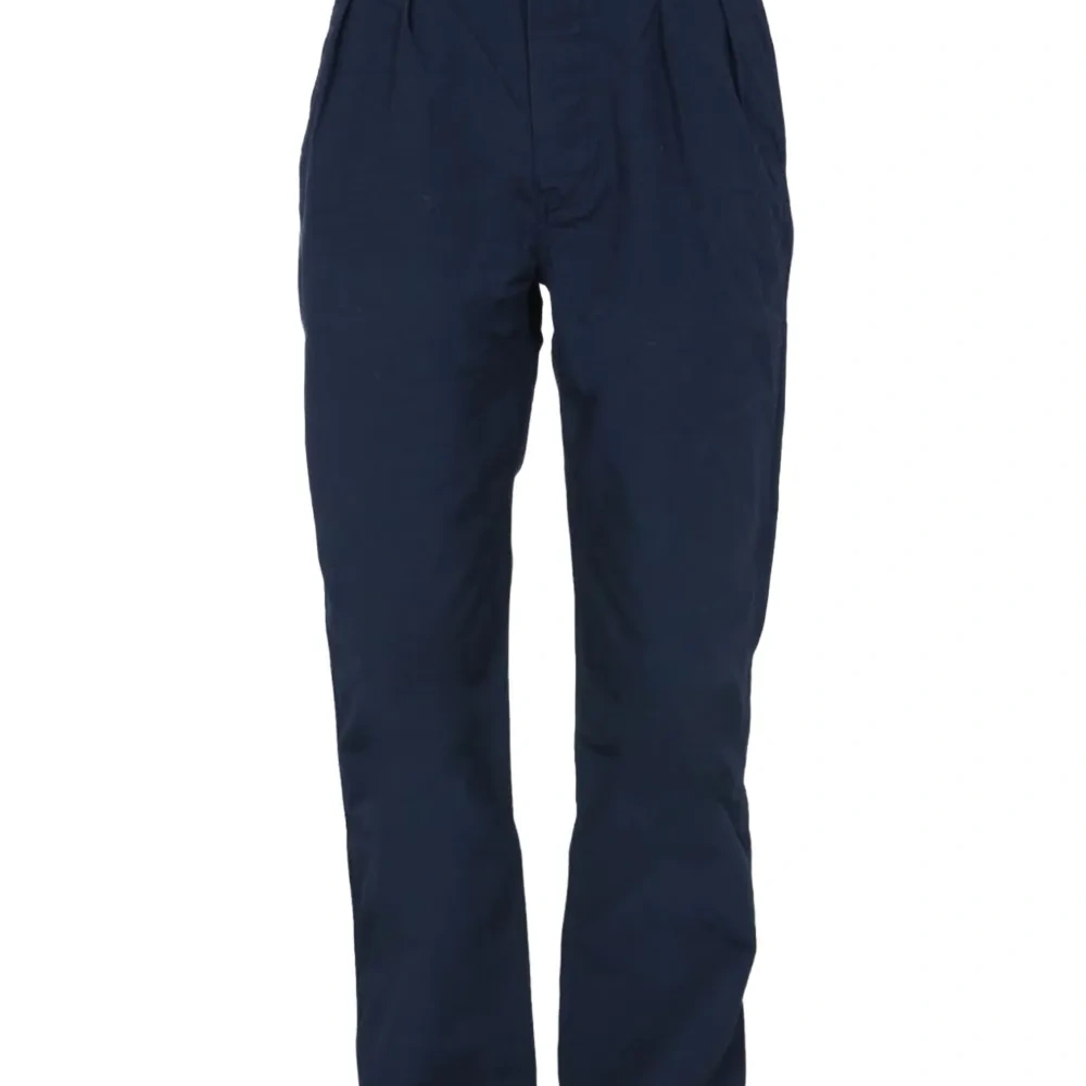 Плиссированные брюки прямого кроя