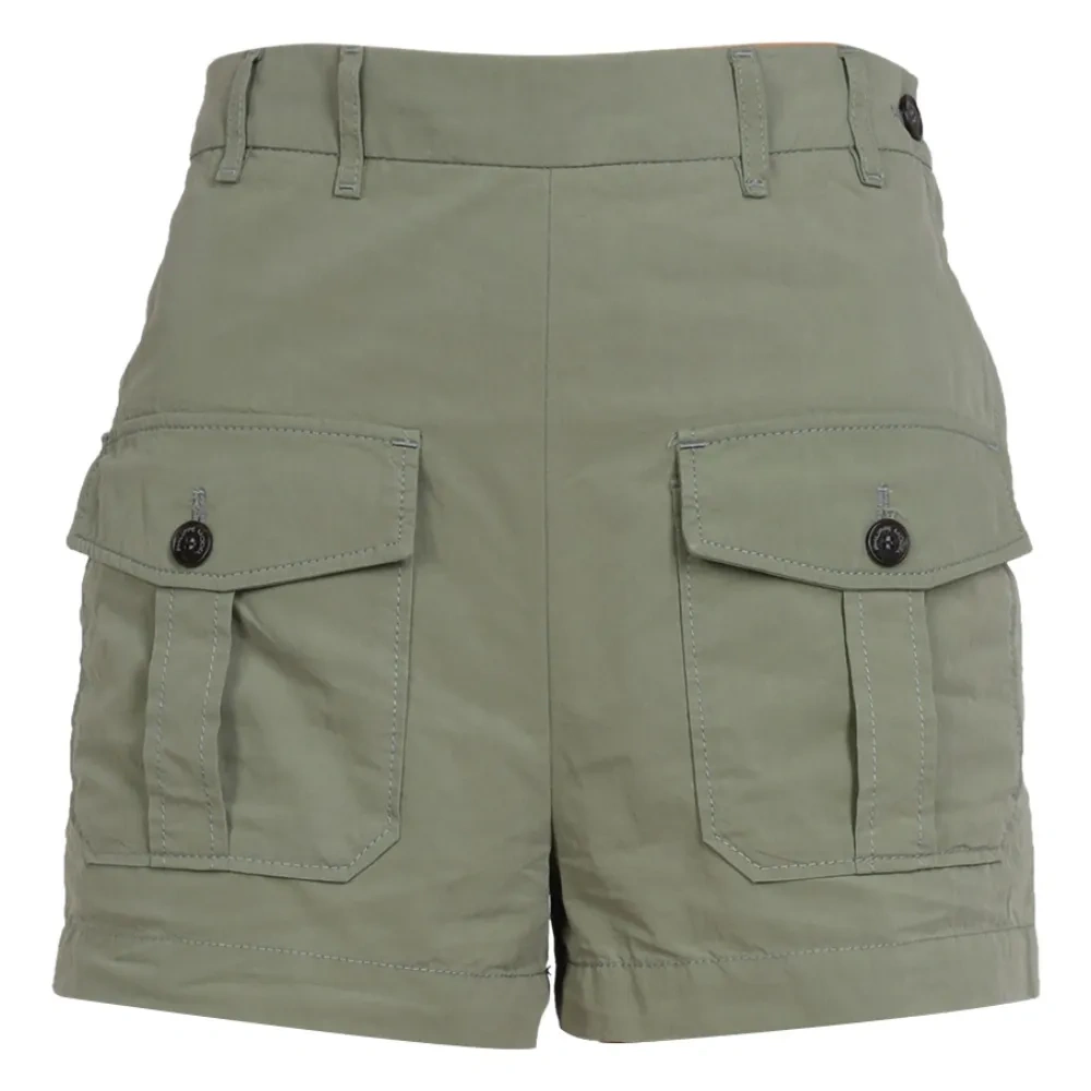 Шорты карго на пуговицах Шорты карго на пуговицах
