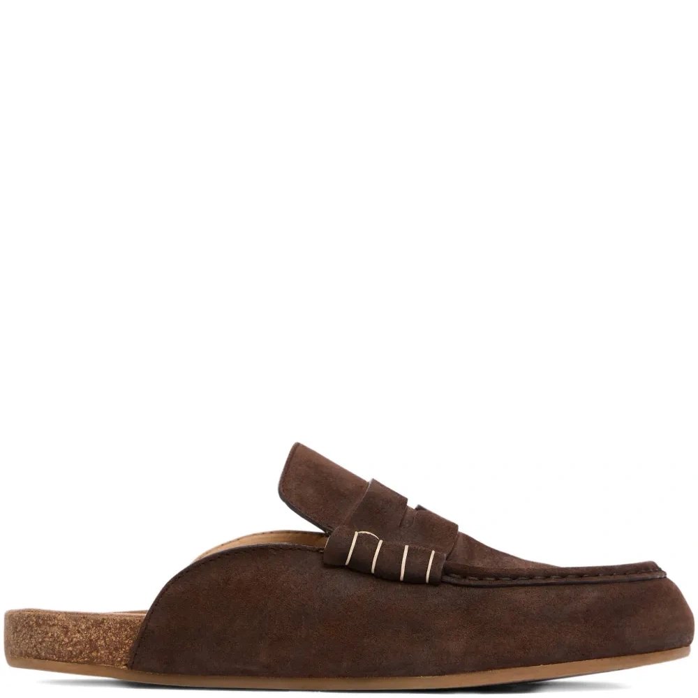 Замшевые мюли