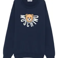 свитер с логотипом