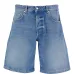 Джинсовые шорты с нашивкой-логотипом Джинсовые шорты с нашивкой-логотипом