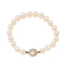 Браслет с жемчугом и декором Orb