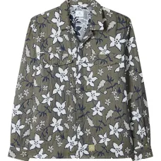 Рубашка с цветочным принтом
