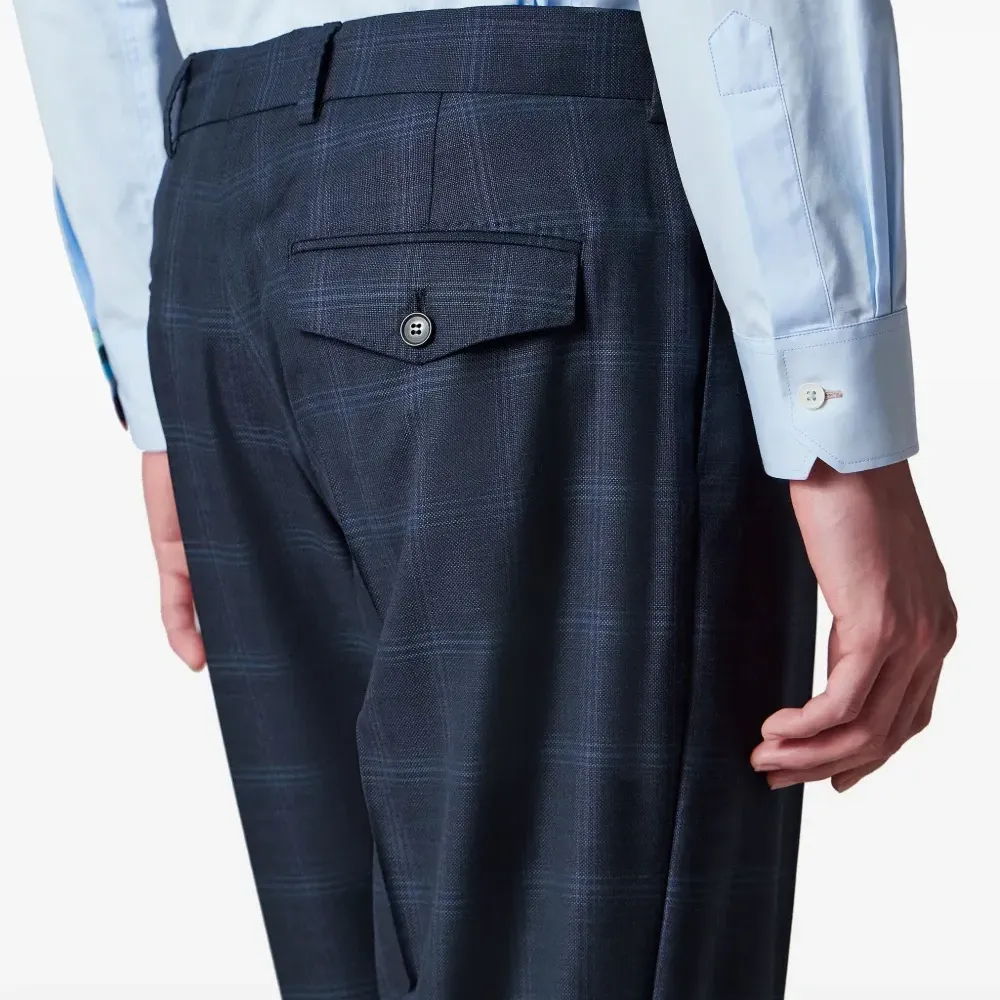 Брюки в клетку