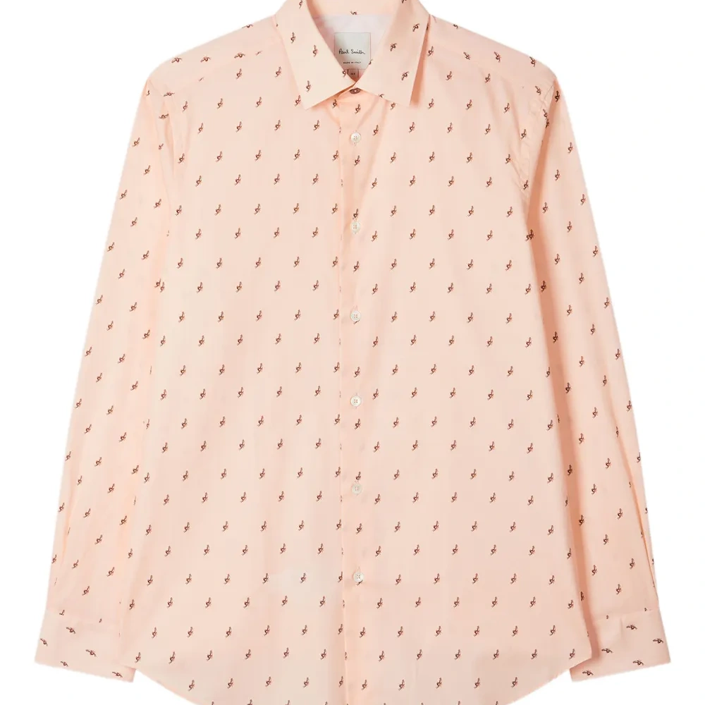 Рубашка с принтом-бабочками