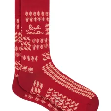 Носки с узором