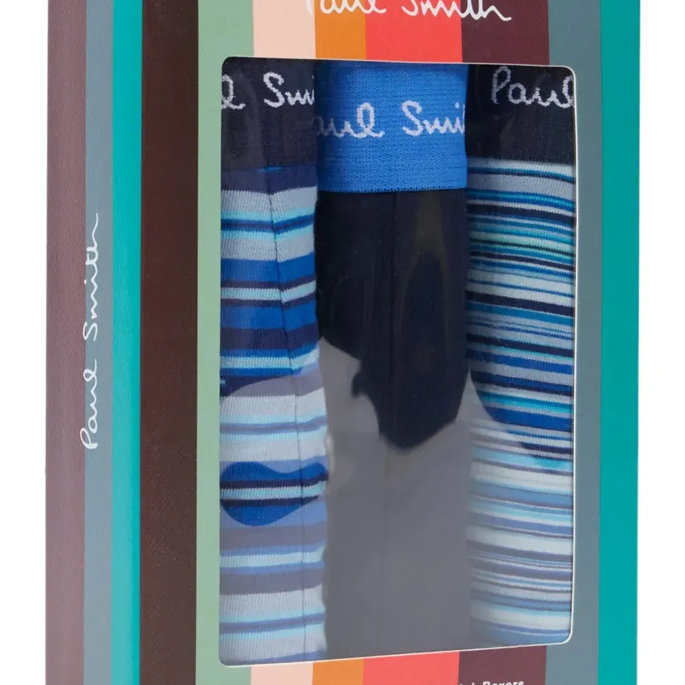 Комплект из трех боксеров с логотипом Комплект из трех боксеров с логотипом