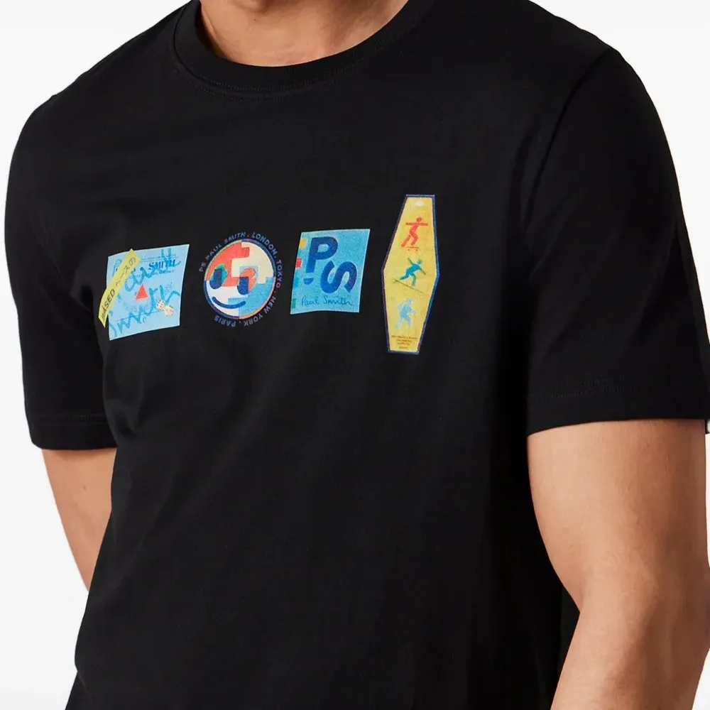 Футболка с графичным принтом