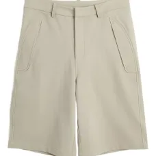 Обтягивающие шорты на молнии