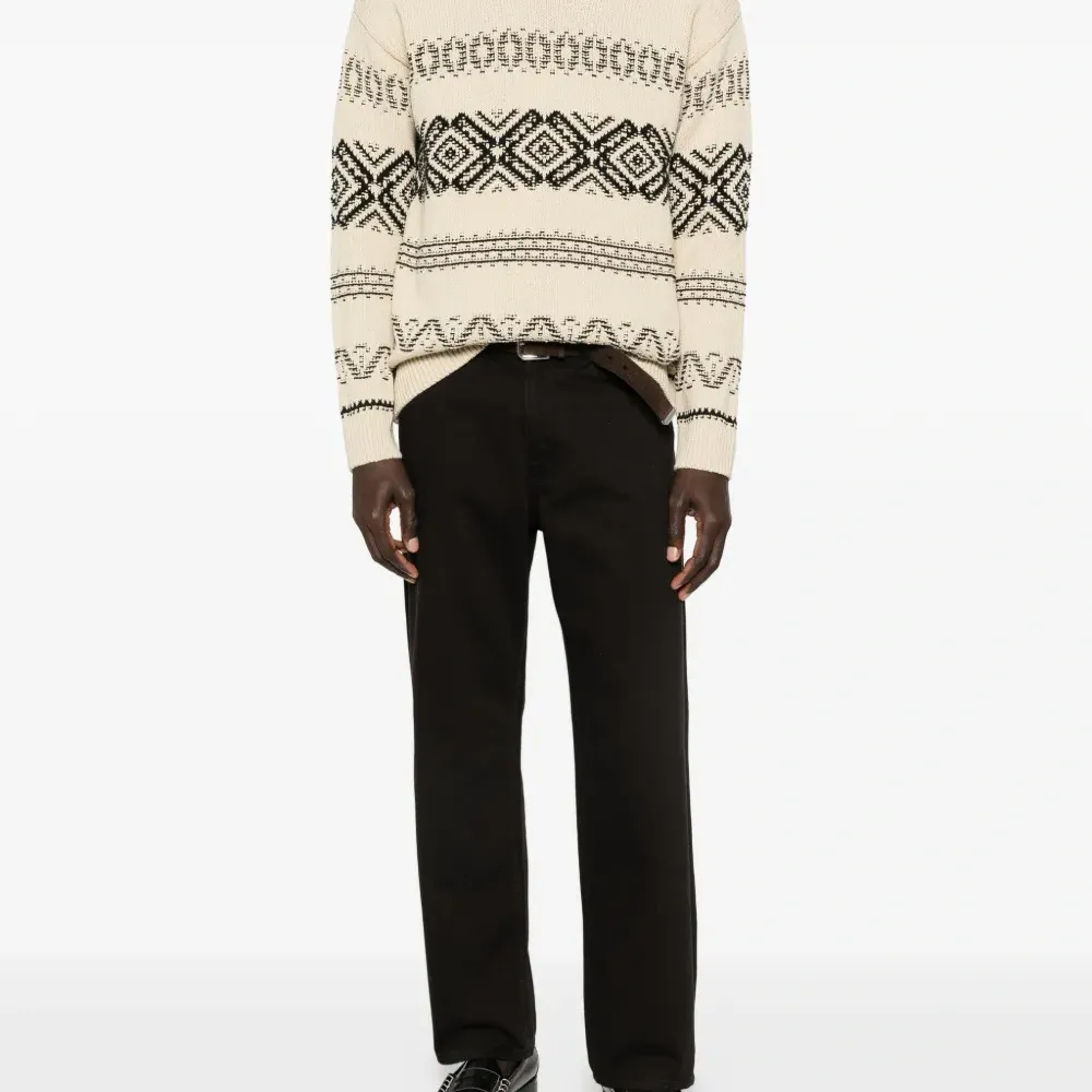 Джемпер с длинными рукавами и круглым вырезом Todd 60029