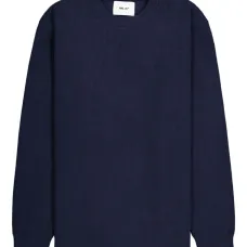 Свитер в рубчик с круглым вырезом Свитер в рубчик с круглым вырезом