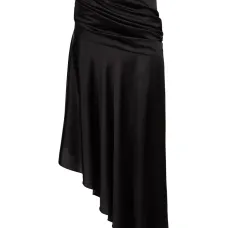 Драпированная юбка асимметричного кроя Драпированная юбка асимметричного кроя