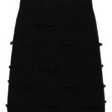 мини-юбка с бантом