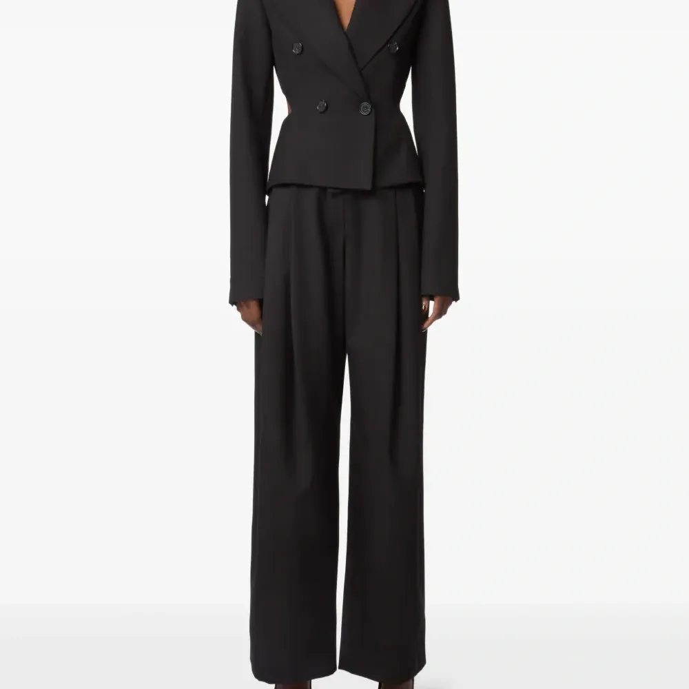 брюки со складками