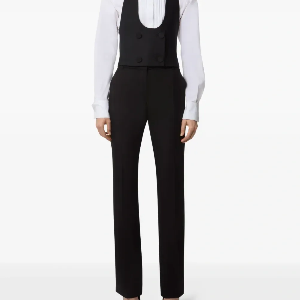 Двубортный жилет