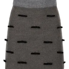 Мини-юбка с бантом