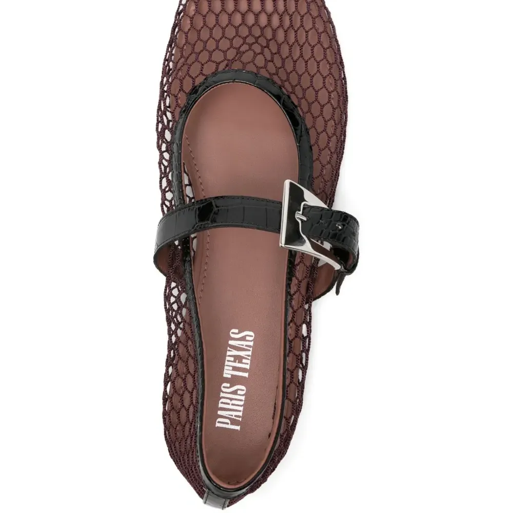 балетки Sveva с сетчатыми вставками