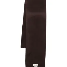 Шарф с необработанными краями