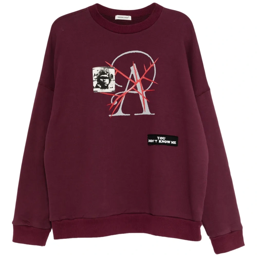 Толстовка с графичным принтом