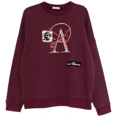 Толстовка с графичным принтом