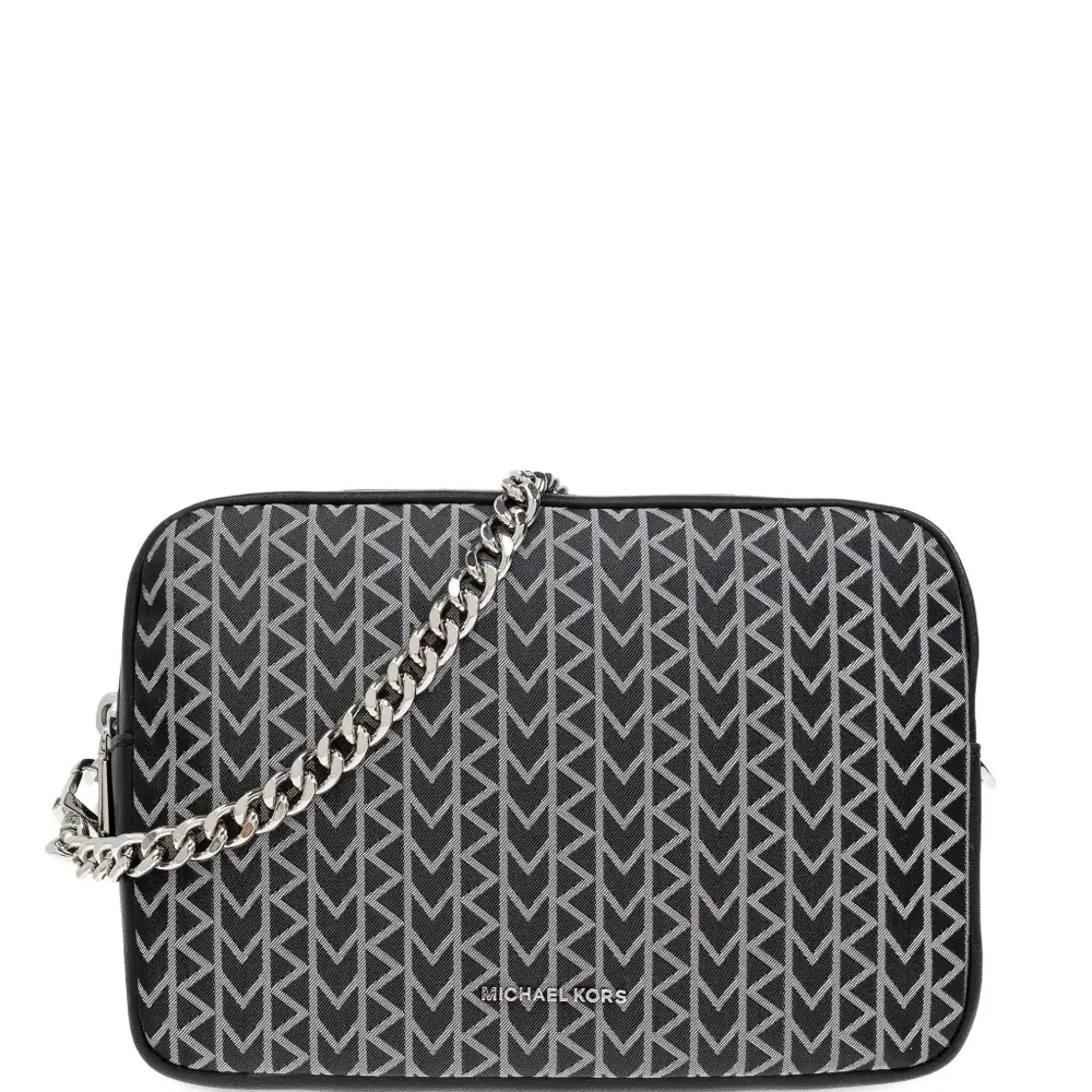 Сумка через плечо с узором шеврон