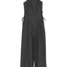 Брюки со шнуровкой