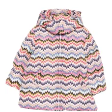 пуховик с узором