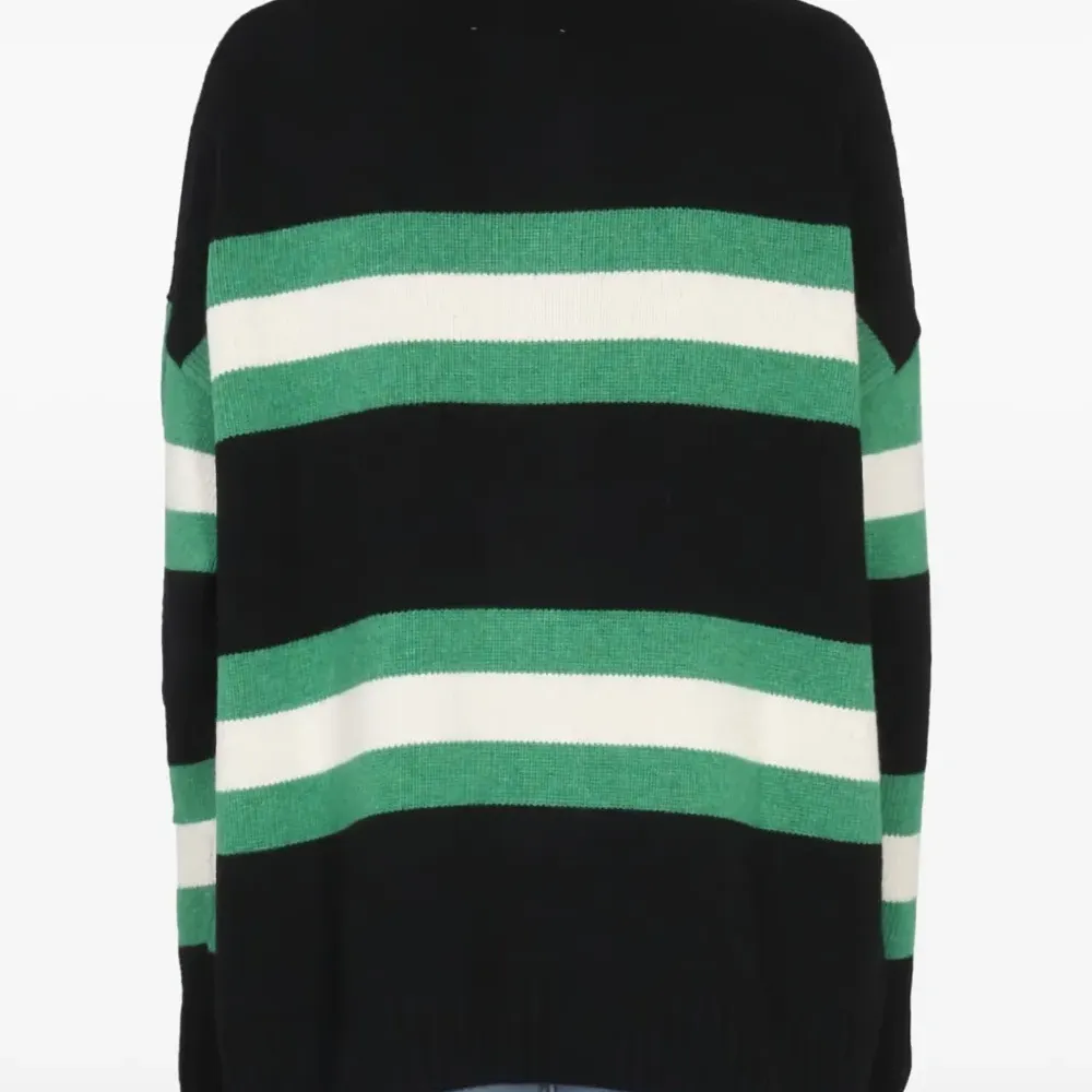 Полосатый кардиган на пуговицах