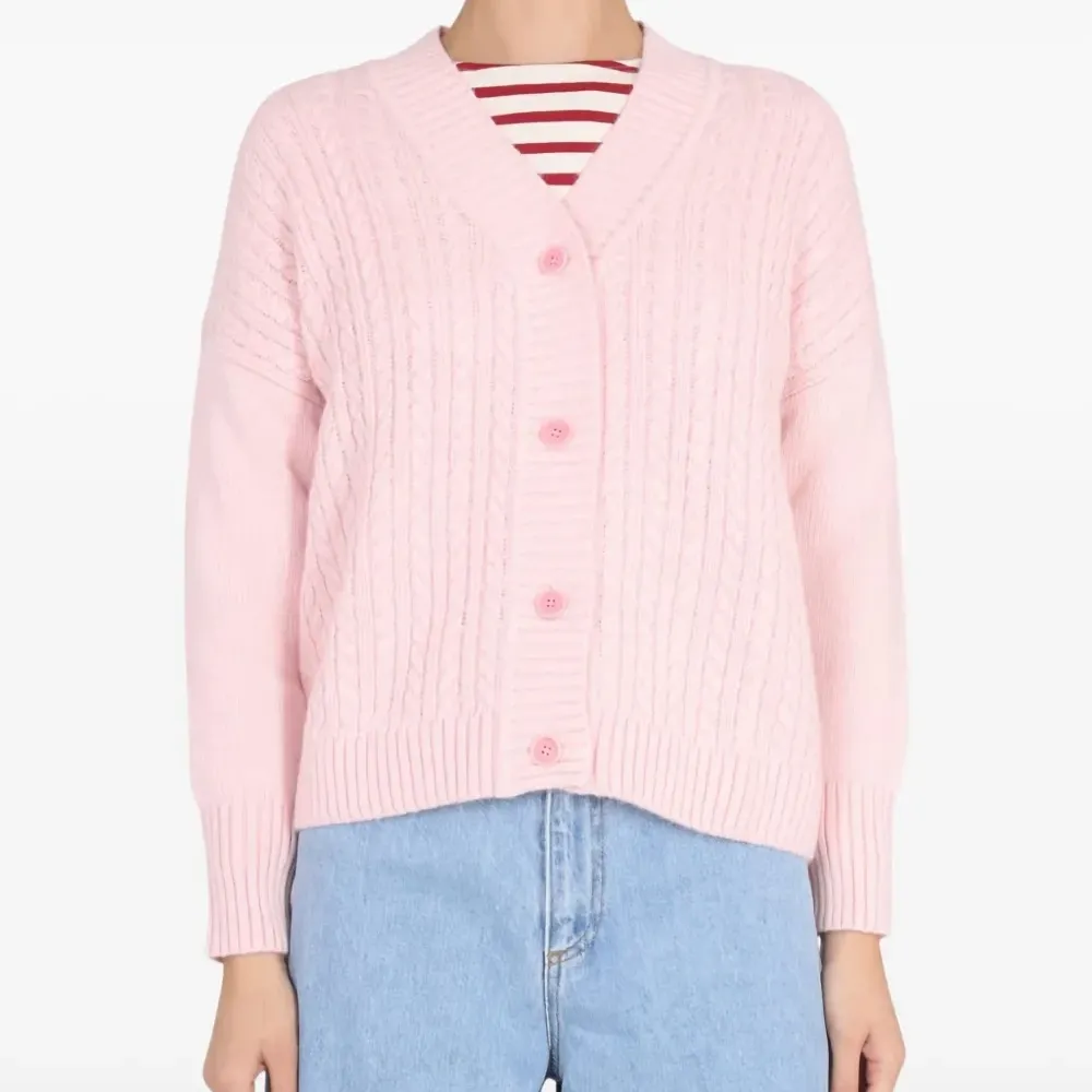 Кардиган фактурной вязки