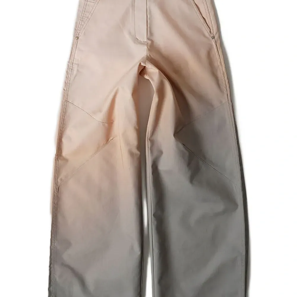 Брюки с эффектом омбре