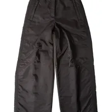 Широкие брюки с кулиской по низу