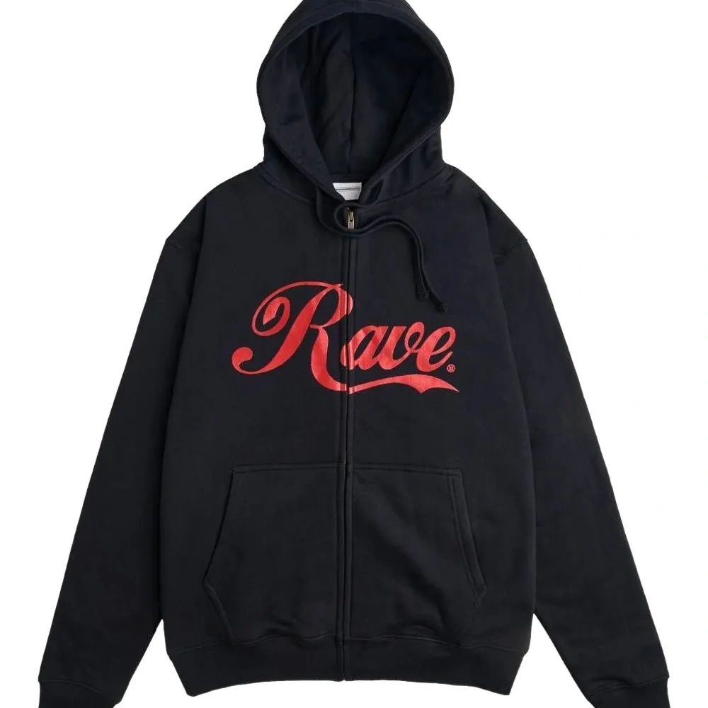 Толстовка на молнии с принтом-логотипом