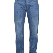 Джинсы с жатым эффектом