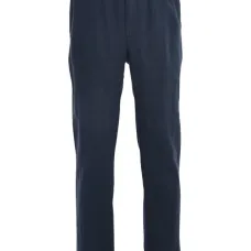 Льняные брюки на резинке