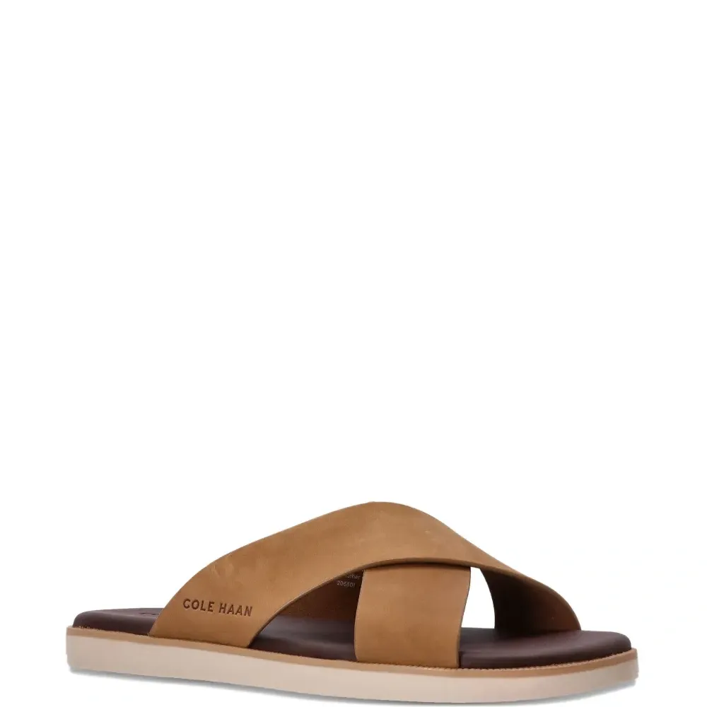 Сандалии с перекрестными ремешками