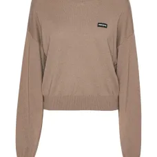 джемпер с круглым вырезом