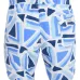 Плавки-шорты с геометрическим принтом