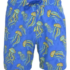 Шорты на завязках с принтом «медузы»